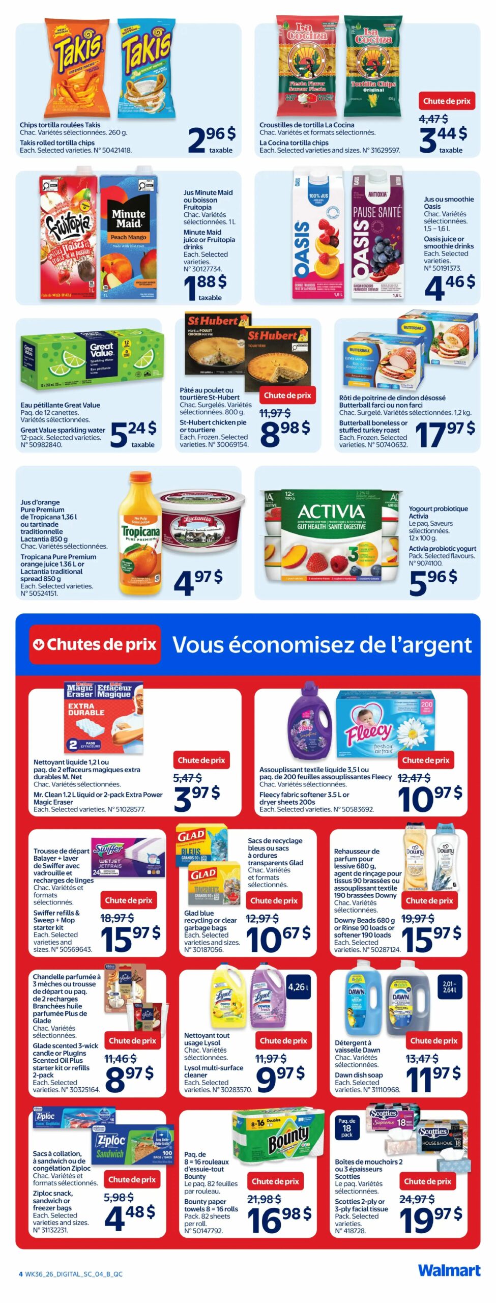 Circulaire Walmart — page 11, du 1 au 7 octobre 2026