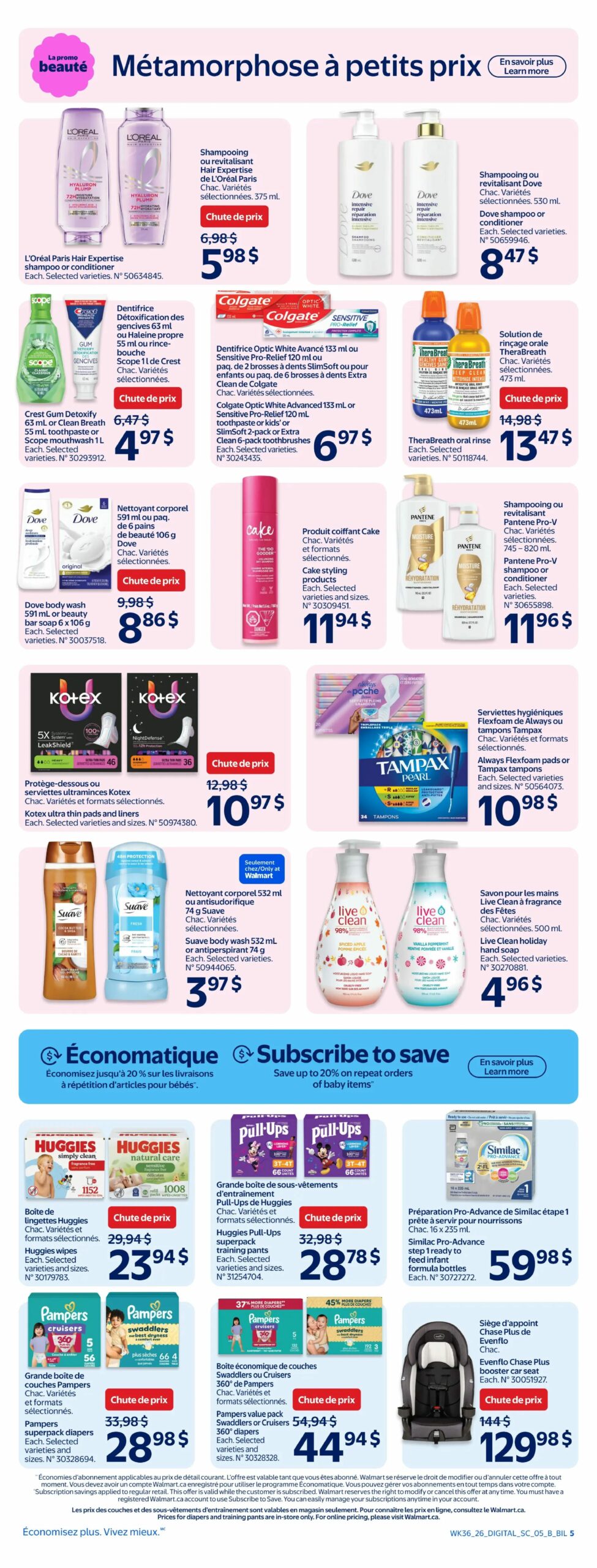 Circulaire Walmart — page 13, du 1 au 7 octobre 2026