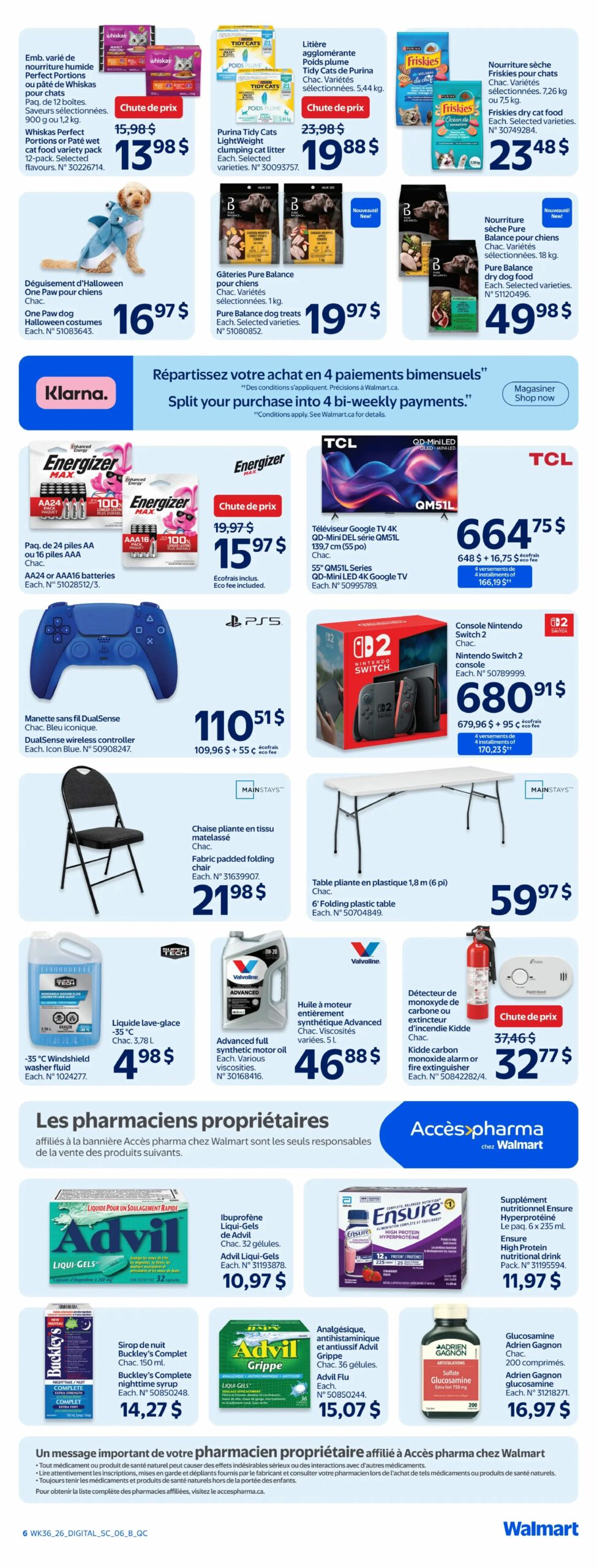 Circulaire Walmart — page 15, du 1 au 7 octobre 2026