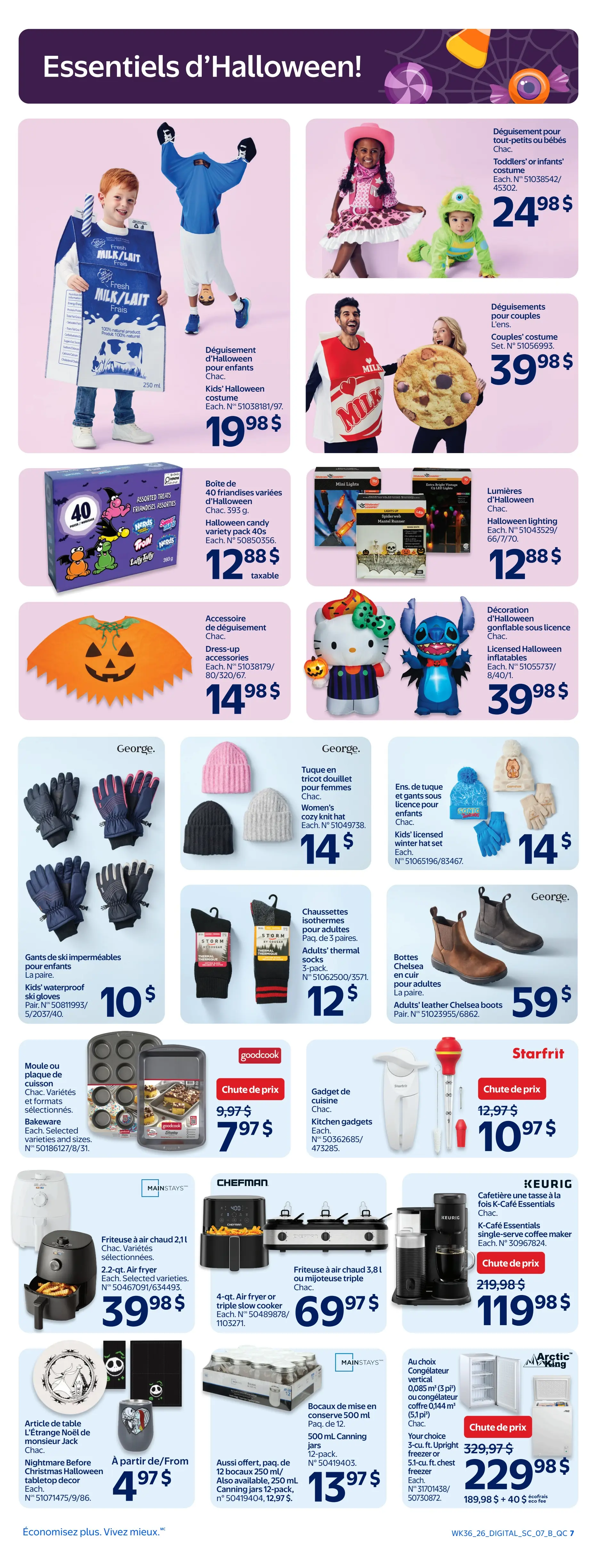 Circulaire Walmart — page 18, du 1 au 7 octobre 2026