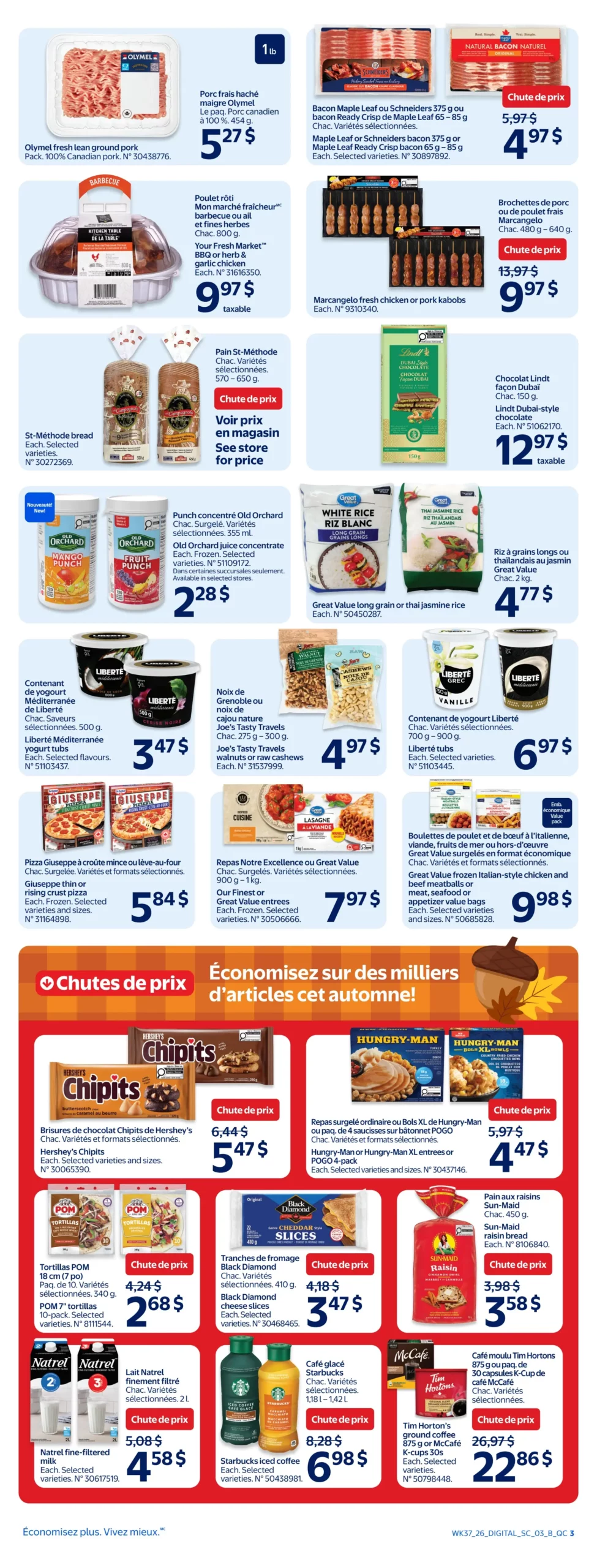 Circulaire Walmart — page 5, du 8 au 14 octobre 2026