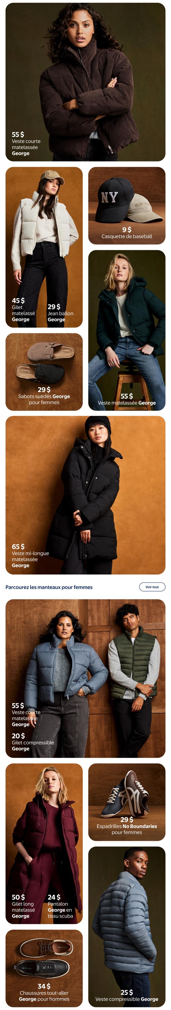 Circulaire Walmart Allure Automnale — page 12, du 10 septembre au 21 octobre 2026