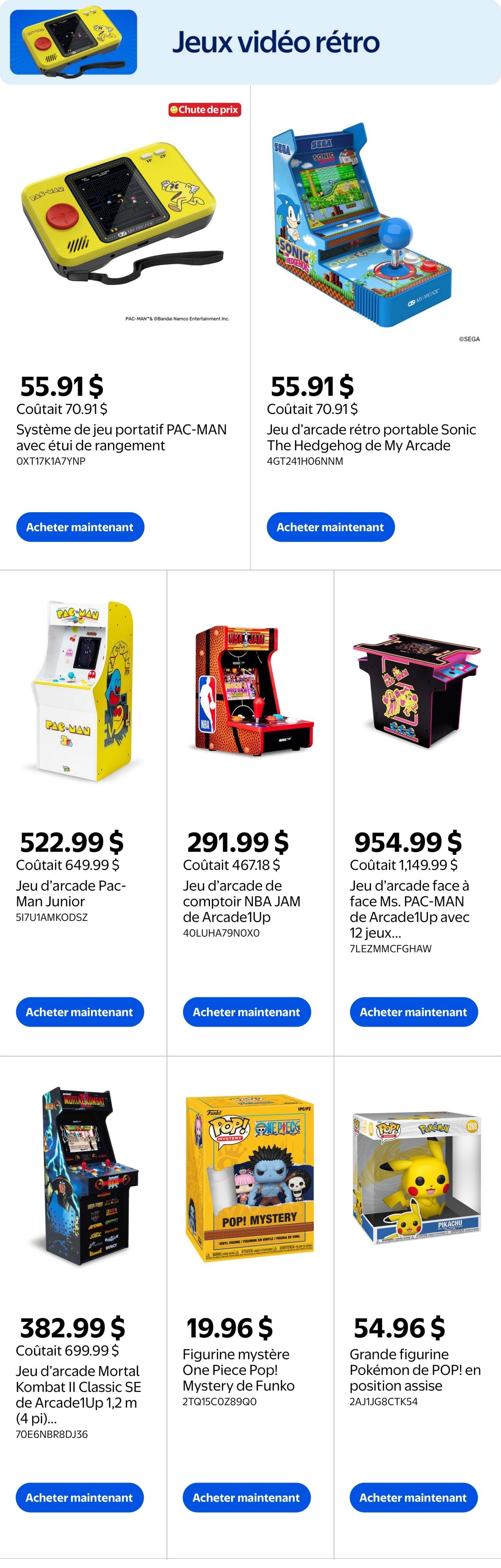 Circulaire Walmart Livret Jeux Video Et Divertissement — page 6, du 1 au 14 octobre 2026