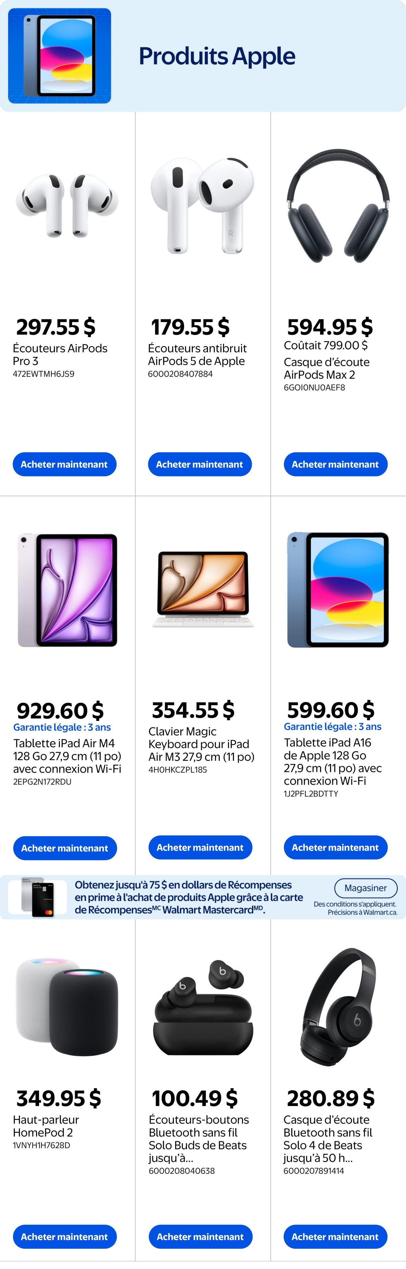 Circulaire Walmart Livret Jeux Video Et Divertissement — page 7, du 1 au 14 octobre 2026