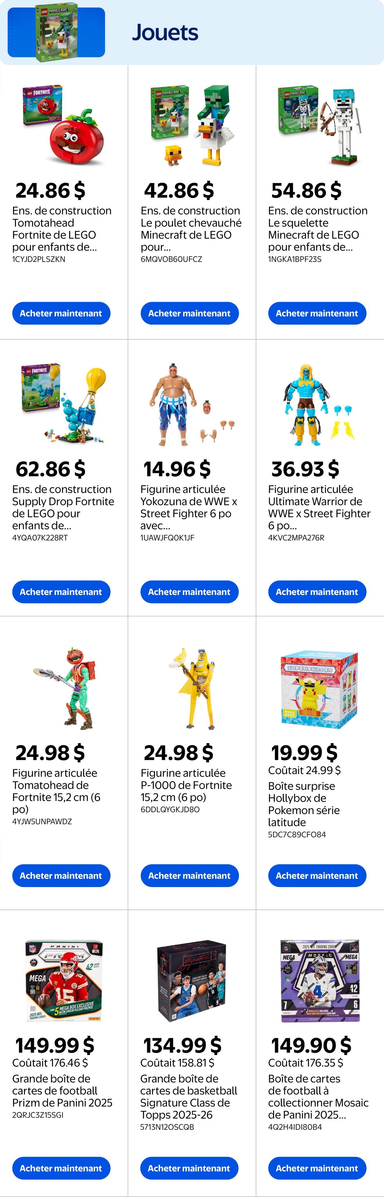 Circulaire Walmart Livret Jeux Video Et Divertissement — page 8, du 1 au 14 octobre 2026