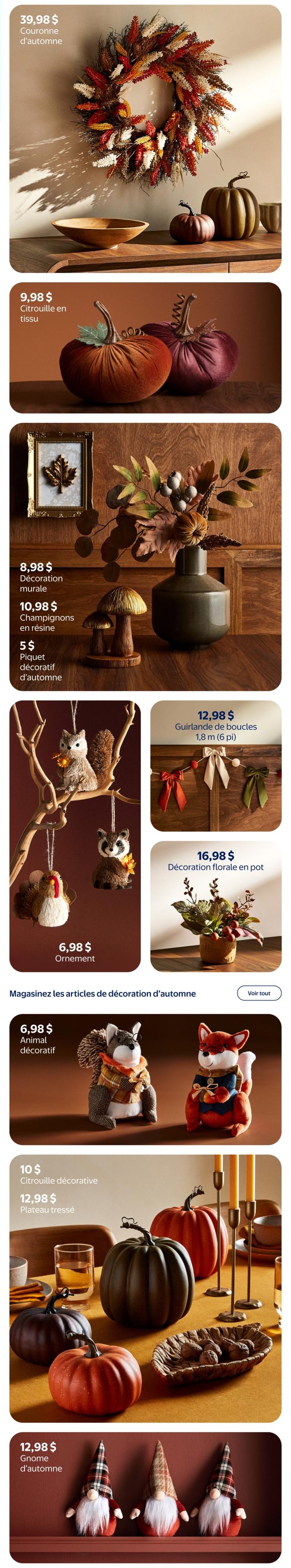 Circulaire Walmart Pret Pour L Automne — page 2, du 10 septembre au 21 octobre 2026