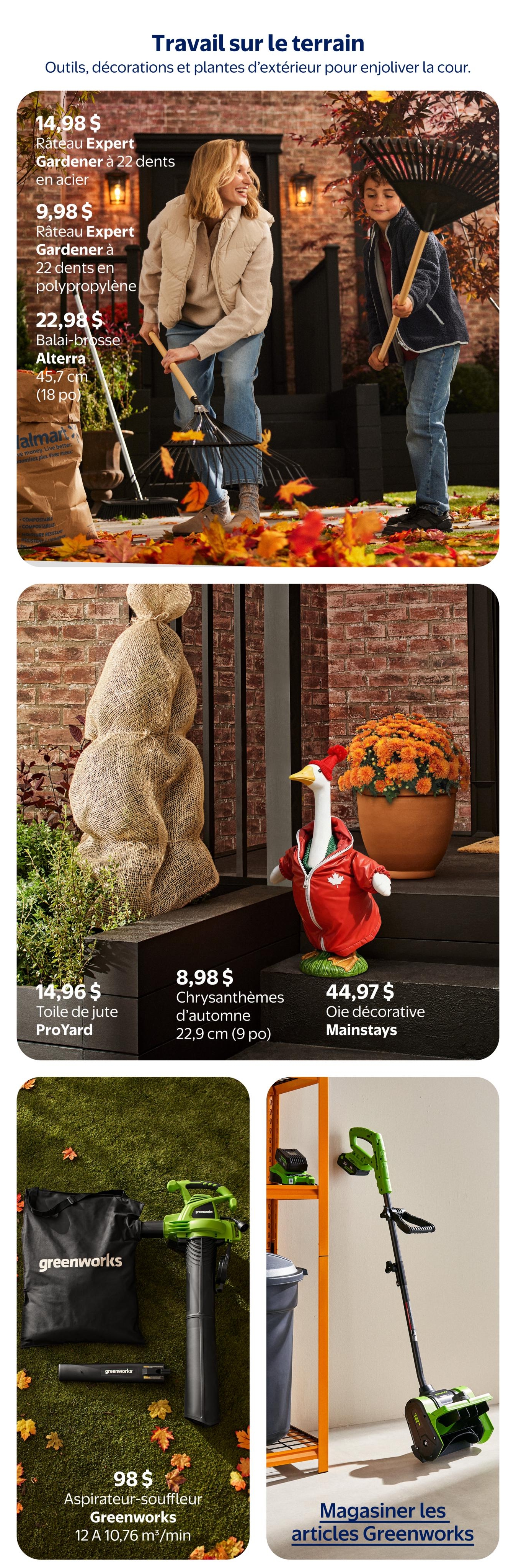 Circulaire Walmart Pret Pour L Automne — page 15, du 10 septembre au 21 octobre 2026