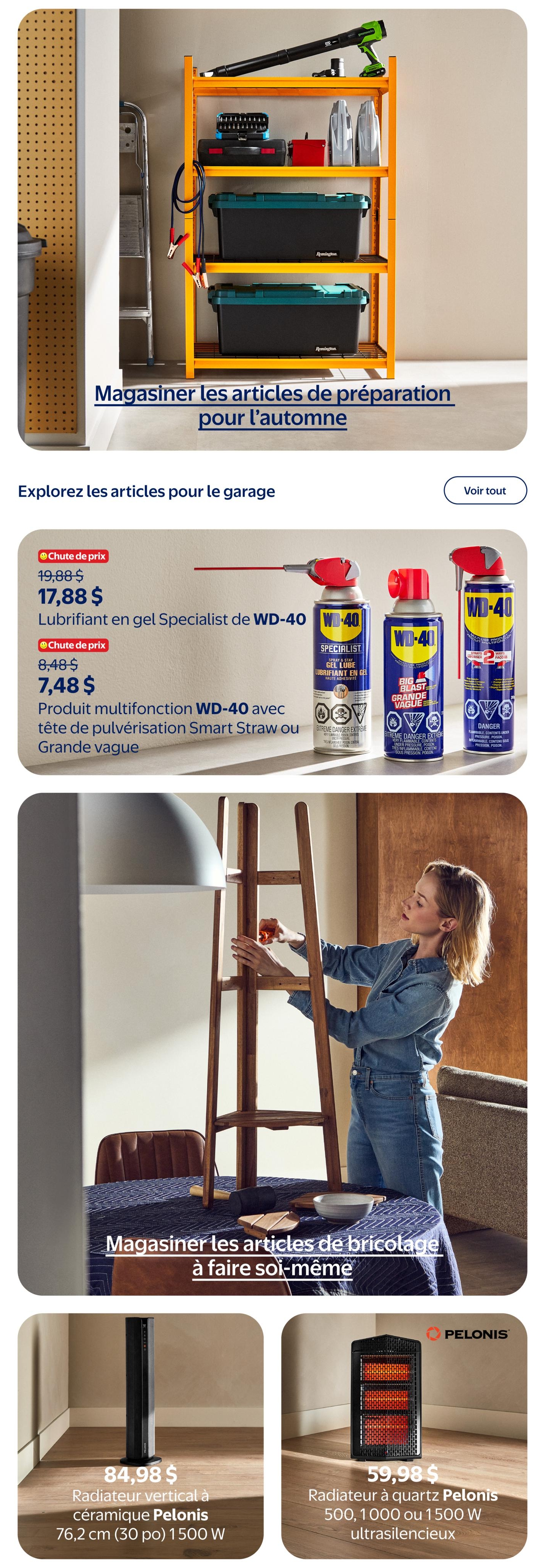 Circulaire Walmart Pret Pour L Automne — page 16, du 10 septembre au 21 octobre 2026