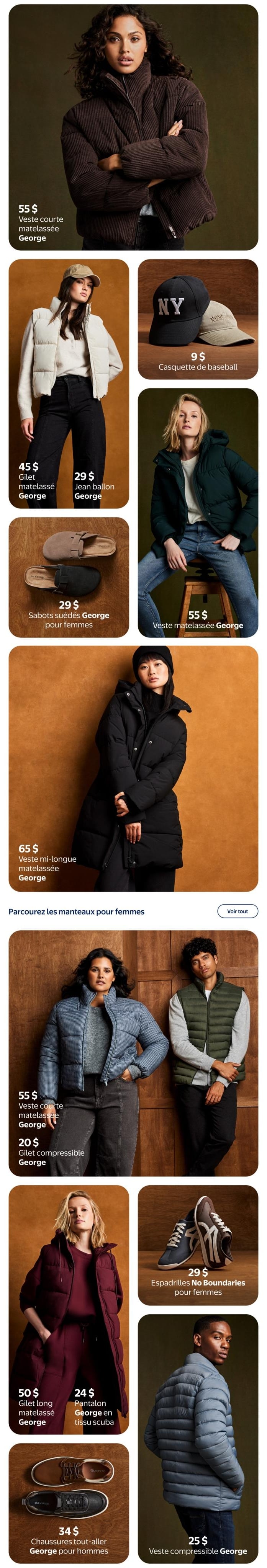 Circulaire Walmart Style D Automne — page 4, du 10 septembre au 21 octobre 2026