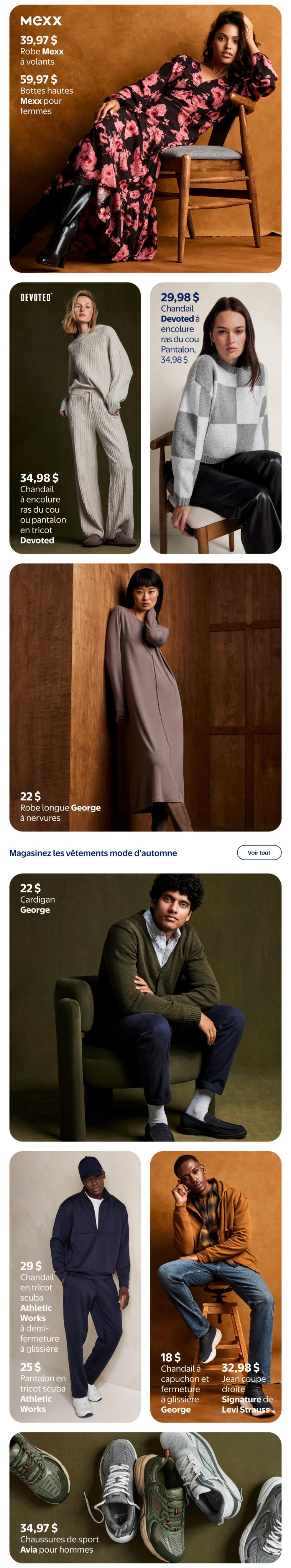 Circulaire Walmart Style D Automne — page 7, du 10 septembre au 21 octobre 2026