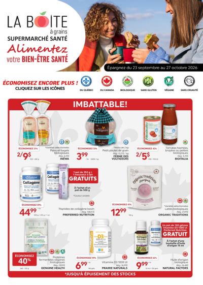 Circulaire La Boite à Grains — aperçu