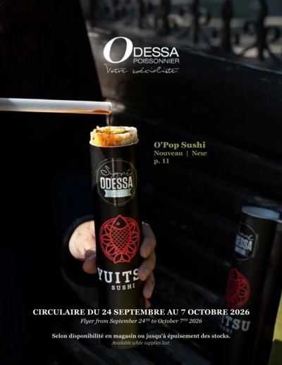Circulaire Odessa Poissonnier — aperçu
