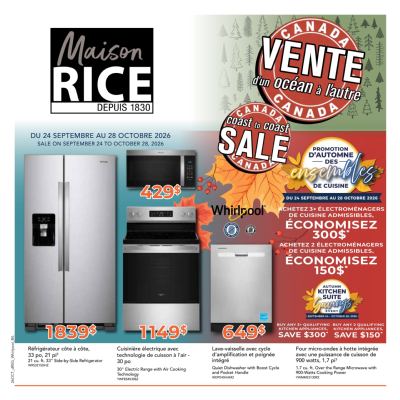 Circulaire Maison Rice — aperçu
