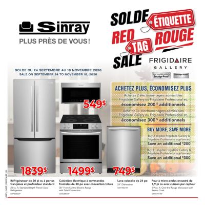 Circulaire Meubles Larry Sinray — aperçu