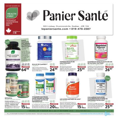 Circulaire Panier Santé — aperçu