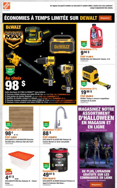 Circulaire Home Depot — aperçu