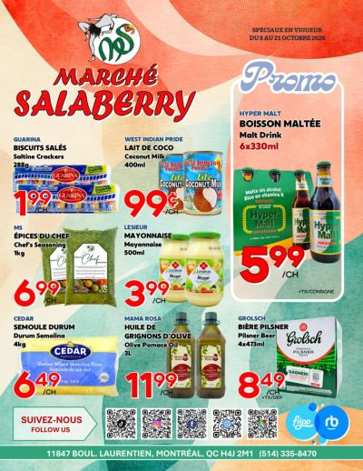 Circulaire Marché Salaberry — aperçu