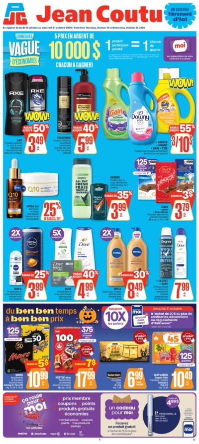 Circulaire Jean Coutu — aperçu