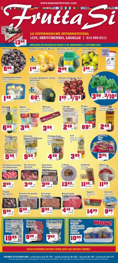 Circulaire Marché Frutta Si — aperçu
