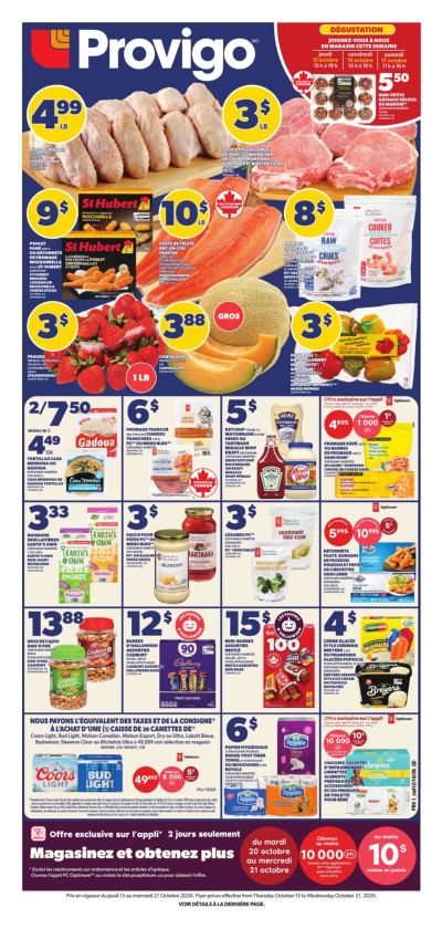 Circulaire Provigo — aperçu