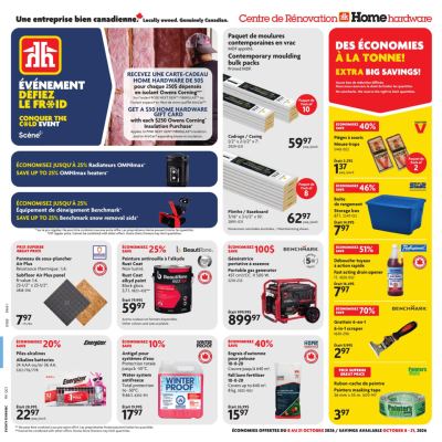 Circulaire Home Hardware Centre De Renovation en cours — aperçu