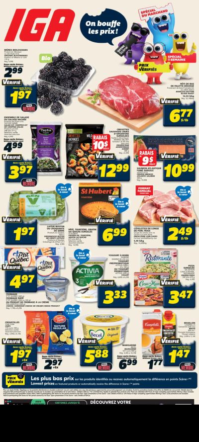 Circulaire IGA Quebec en cours — aperçu