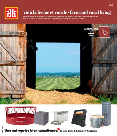 Circulaire Home Hardware Vie A La Ferme Et Rurale en cours — aperçu